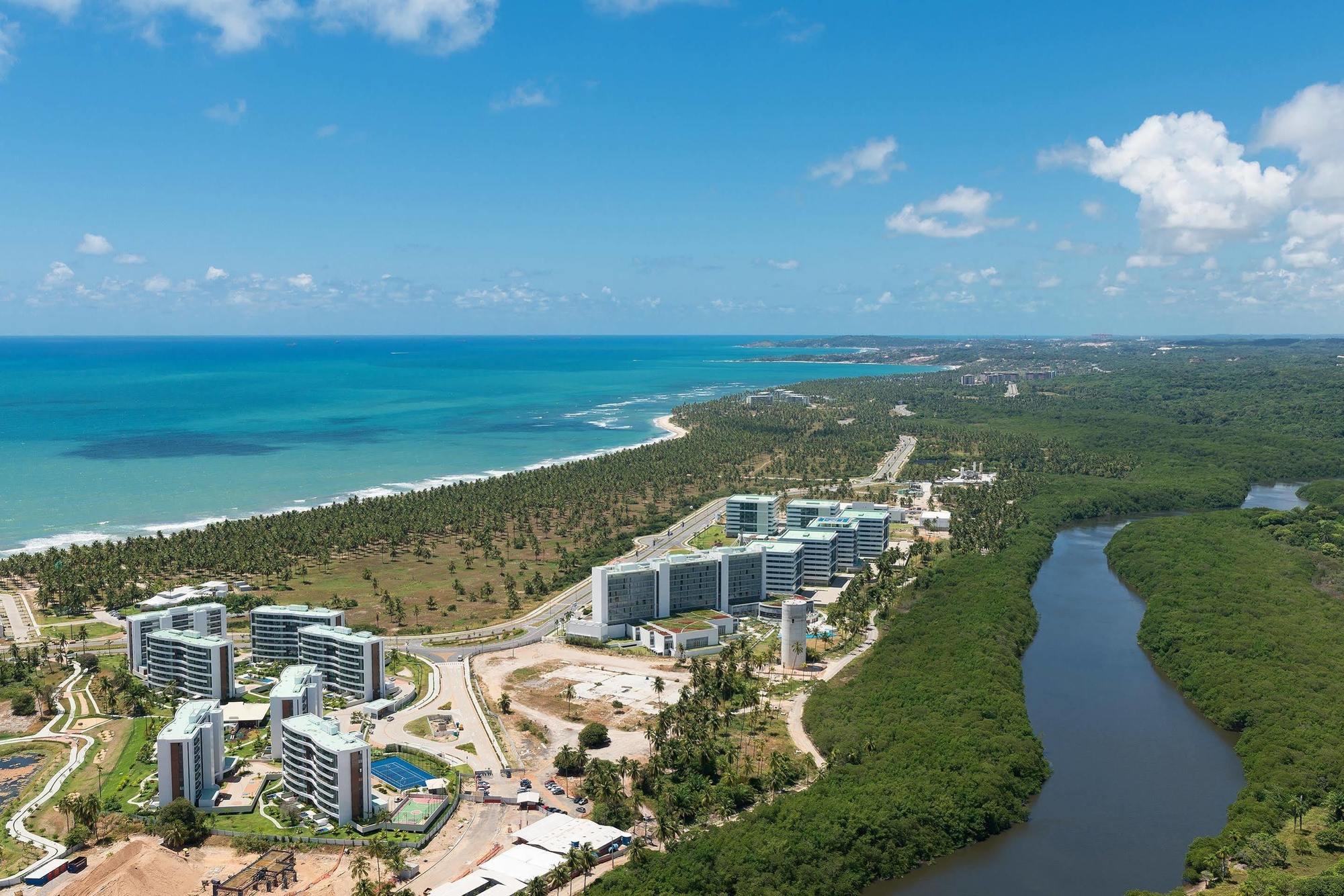 Sheraton Reserva Do Paiva Cabo de Santo Agostinho Kültér fotó Aerial view of the resort